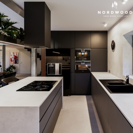 Кухня Modern Black